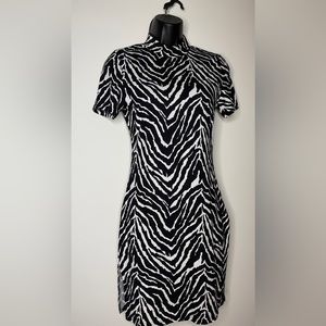 Zebra dress. Side cute sexy